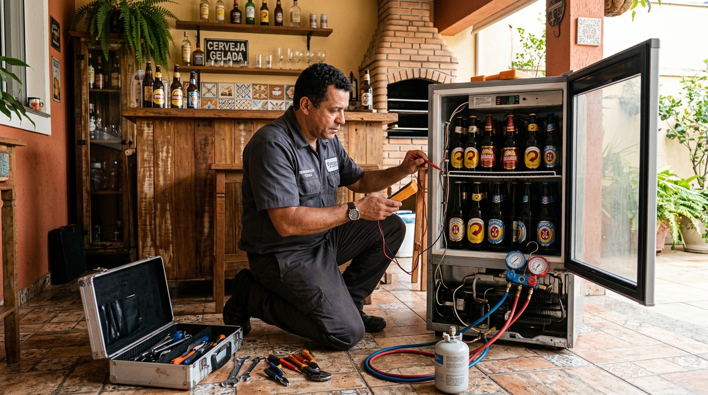 Assistência para Cervejeira Comercial no Ipê, Belo Horizonte‑MG
