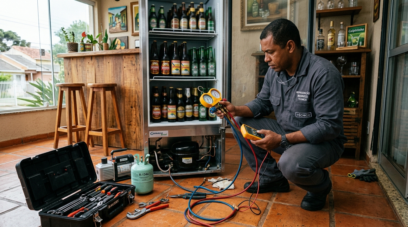 Técnico de refrigeração comercial perto de mim em Belo Horizonte‑MG
