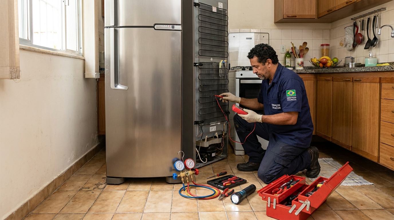 Técnico de geladeira perto de mim em Belo Horizonte‑MG
